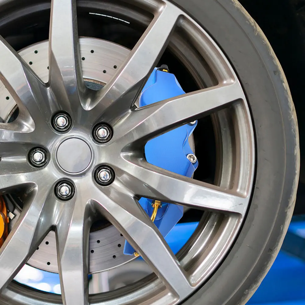 

1 Pair Brake Covers Wheel Hub Stylish Accessory Durable Replacement Front Rear Decorative Guard Automotive Parts Disc
