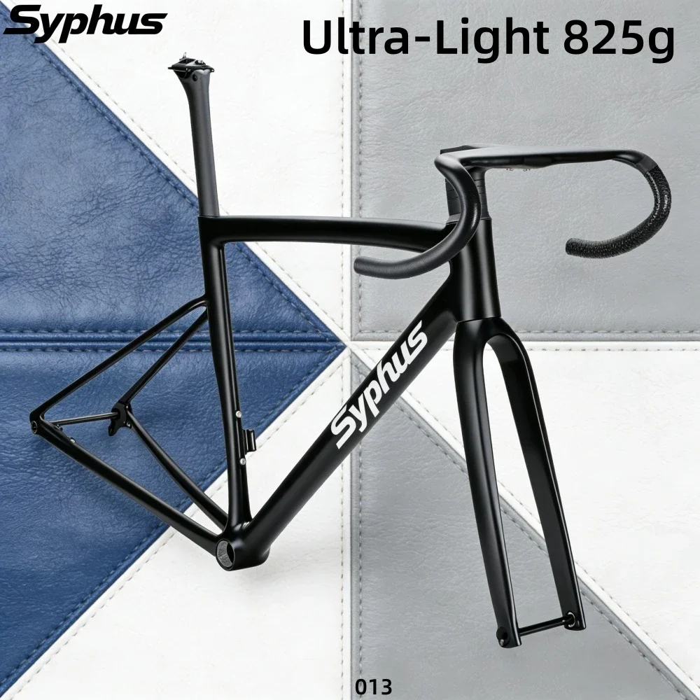 

Карбоновая рама шоссейного велосипеда Syphus T1100 BSA, сквозная ось, рама шоссейного велосипеда, максимальная шина 700*28c, набор рамок шоссейного велосипеда