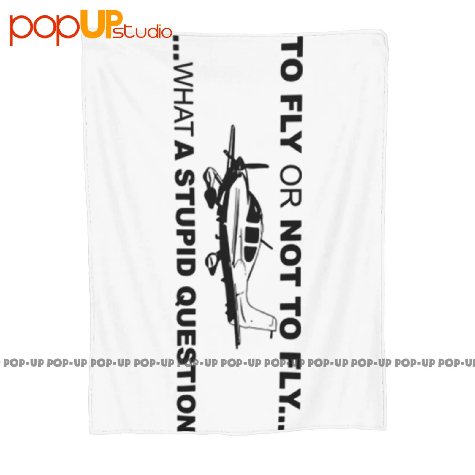 To Fly Or Not To Fly Pilot Tri-Blendaviation Plane Airplaine Ultra-Soft Blanket Quilt Winter Sofa Cover Bed Covers