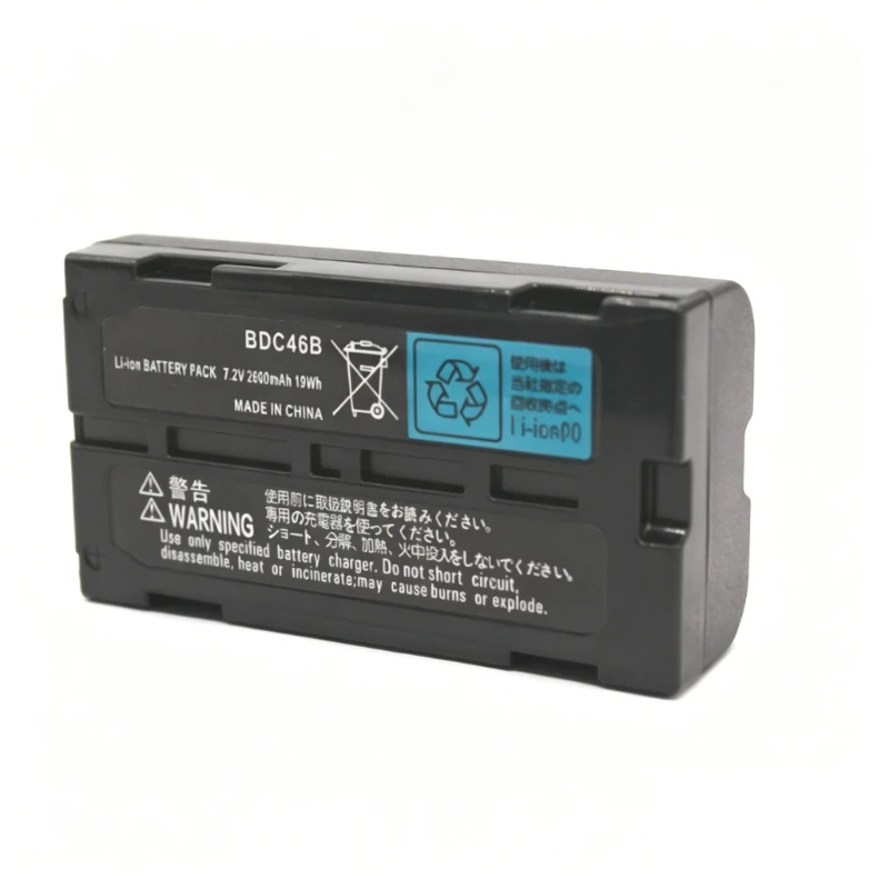 Newest BDC46B 7.2V 19Wh 2600mAh Li-ion Battery for Sokk-ia SET230R SET300 SET330 SET530 SET63 High Quality Total Station Battery