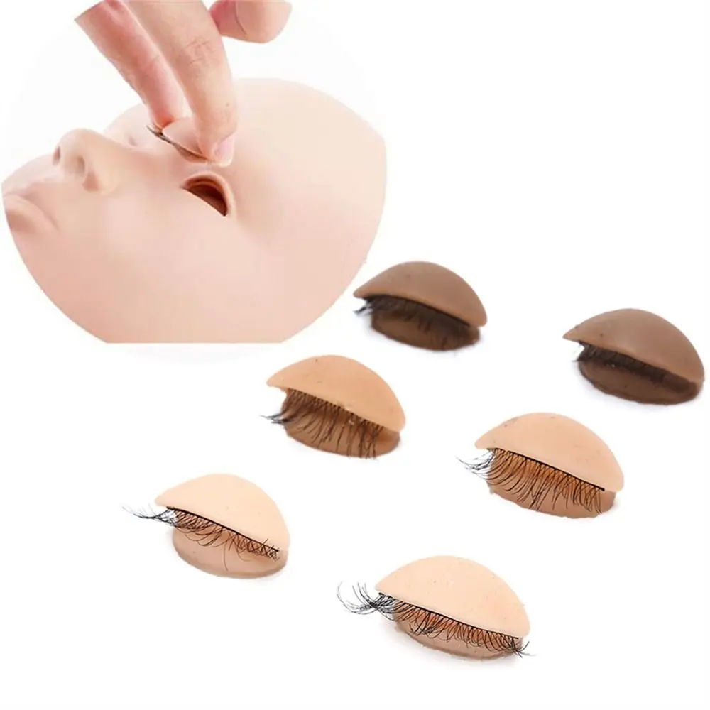 For Starter Multi-functional Training Lashes Training Head Eyelashes Extension Training Model Grafting Eyelashes Tools Practice