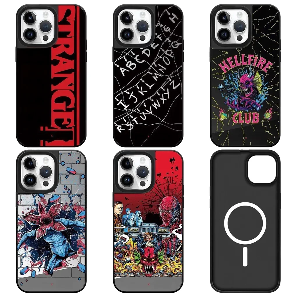 

Monster Mirror Magnetic Phone Case Cover for IPhone 16 15 14 13 12 Pro Max Case for IPhone 16 Pro Max