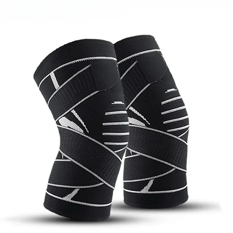 

Unisex Elastic Nylon Sport Compression Knee Pads Sleeve for Sports Fitness Running Cycling Weightlift Knee Support