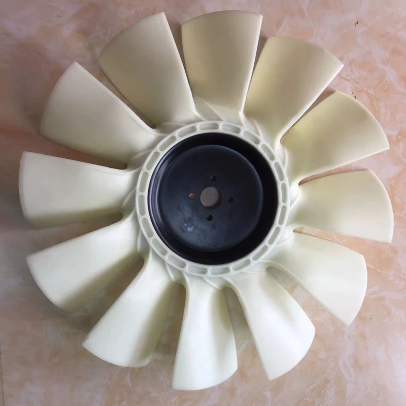 Loook Store Excavator Parts E120B E200B E320V1V2 Fan Blade S6K Fan Blade Carter 320 Fan