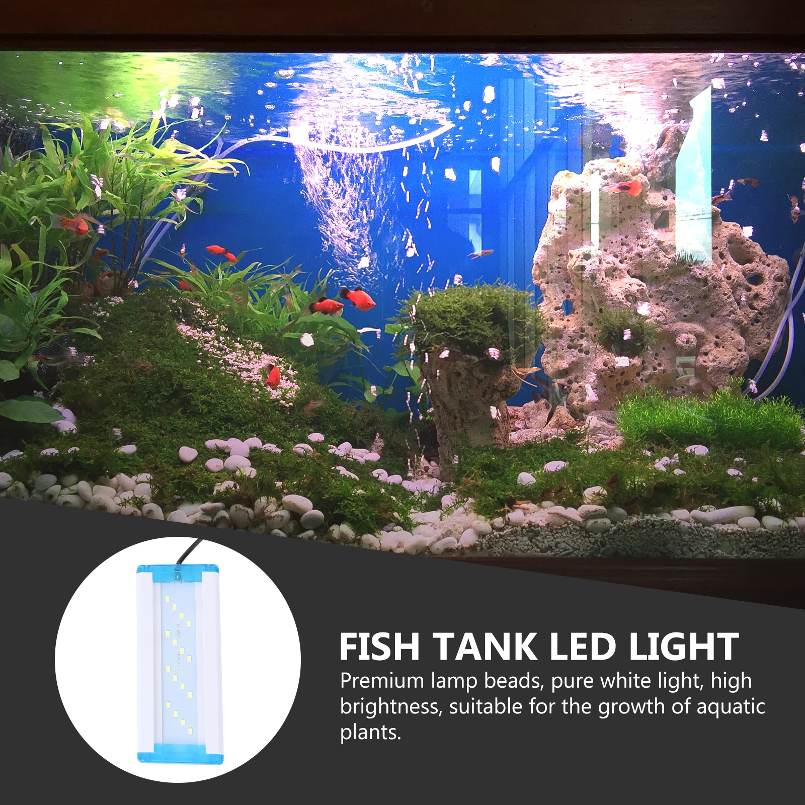 

LED Light Aquarium Fish Keeper Tank Night Pvc Lamp Betta Aquarium-lights Aquariums for Planting