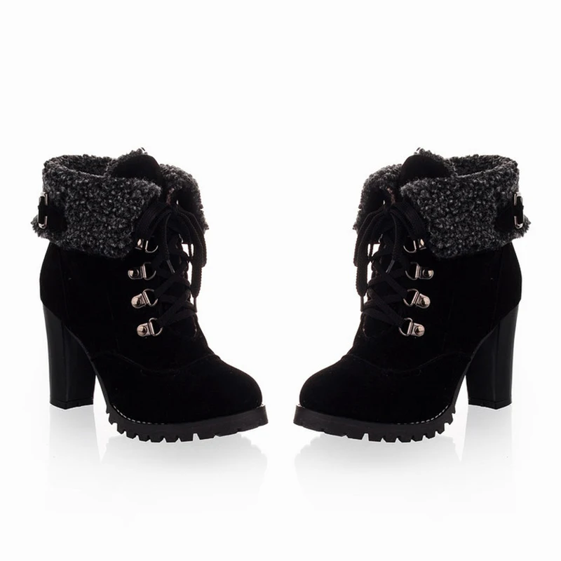 Hot sell autumn and winter high quality fashion high heel boots with agitation restoring ancient ways size 35 to 43