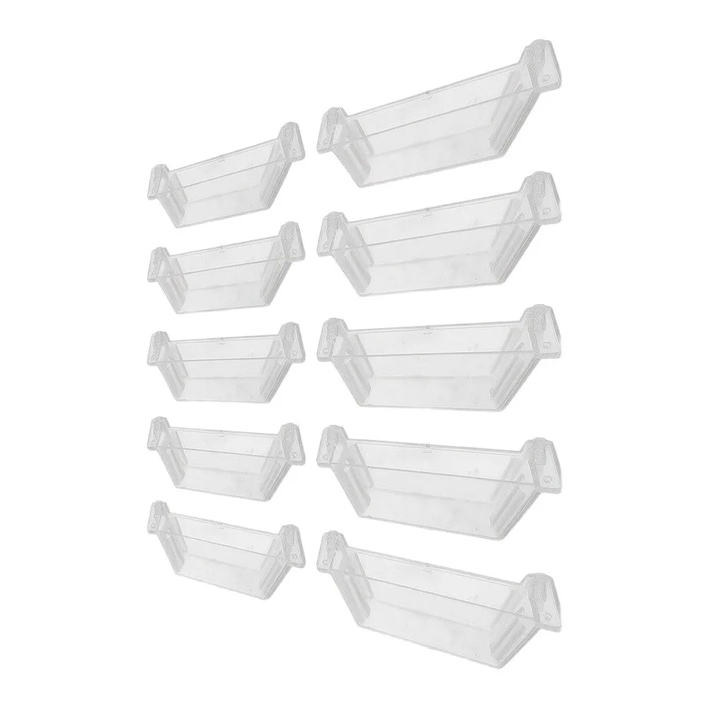 10PCS White Square Oil Cups for Range Hoods Grease Collection System Replacement Filters for Residential Kitchen Ventilation