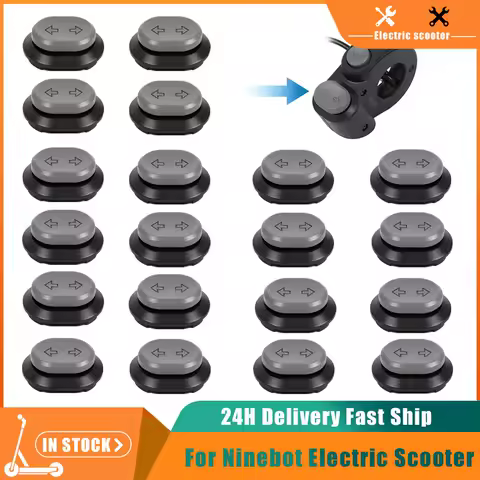 1/2/10/20PC Steering Switch Button Left Right Turn Light Button for Ninebot E2 PRO/F2/F2 PLUS/ PRO/G2 For Xiaomi 4 Pro Plus Max
