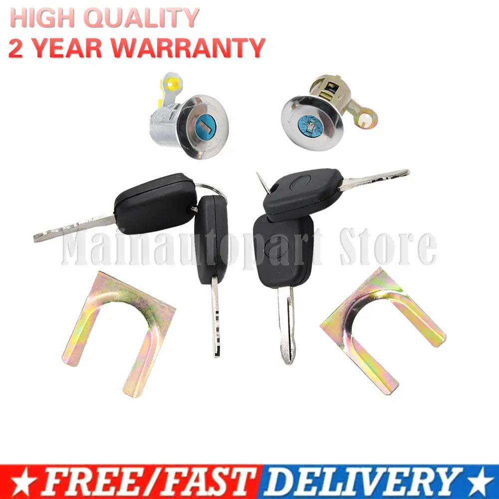 

Car Cylinder Door Lock Barrel Key Set 9135S2 9136.T0 05-14 For Peugeot 107 Citroen C1 Toyota Aygo 9170.Y8 1608746380