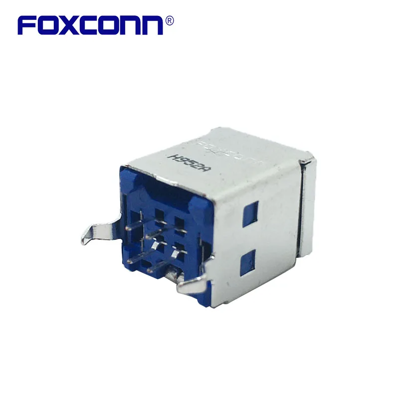 Foxconn UC01123-3JK1-4F Vertical USB 2.0 A Matrixes Straight in Connector Spot stock