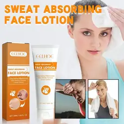 Face Antiperspirant Anti Sweat Forehead Scalp And Oily Face Control Sweat Absorbing Face Lotion Skin-friendly Formula 50ml