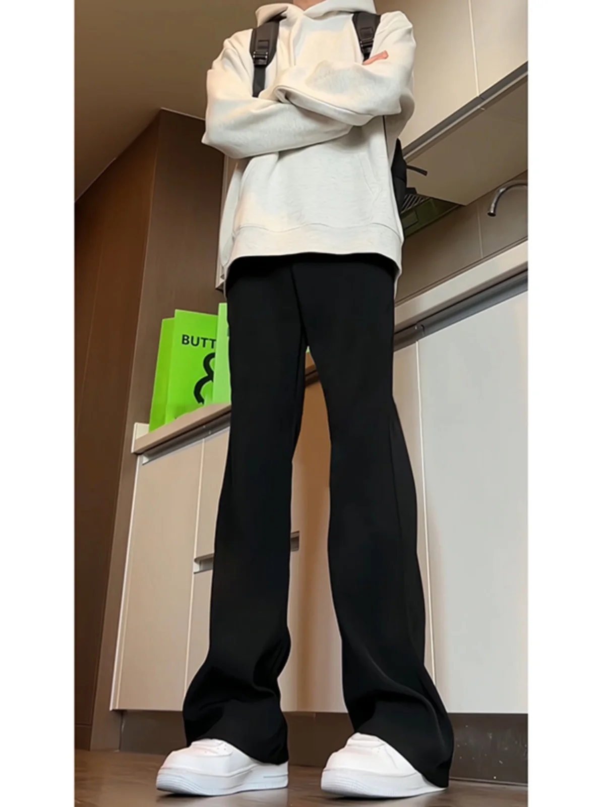 

Мужские брюки Cleanfit: дизайнерские, струящиеся, удлиненные, зауженные, с легким клешем, повседневные, модные