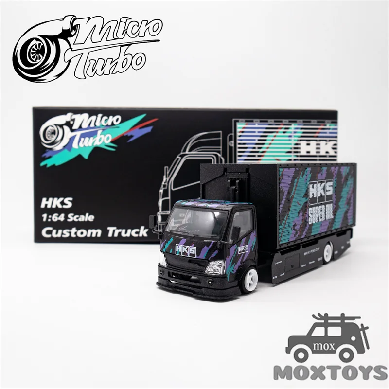 Micro Turbo 1:64 HKS Livery Custom Tow Truck Diecast Model Car