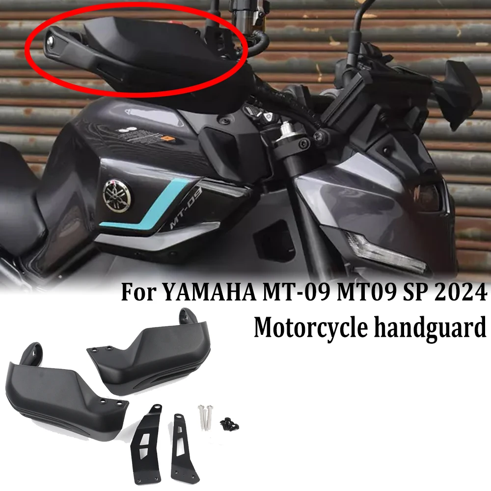 Voor Yamaha MT-09/Mt09 Sp 2024 Op Maat Gemaakte Nylon Handbeschermers-Beschermend, Lichtgewicht, Perfect Geschikt Voor Avontuurlijke Rijders