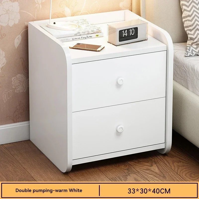 

Устойчивая прикроватная тумбочка в современном минималистичном стиле, небольшой шкафчик для хранения, прикроватная тумба для спальни, компактный шкафчик для узких пространств.