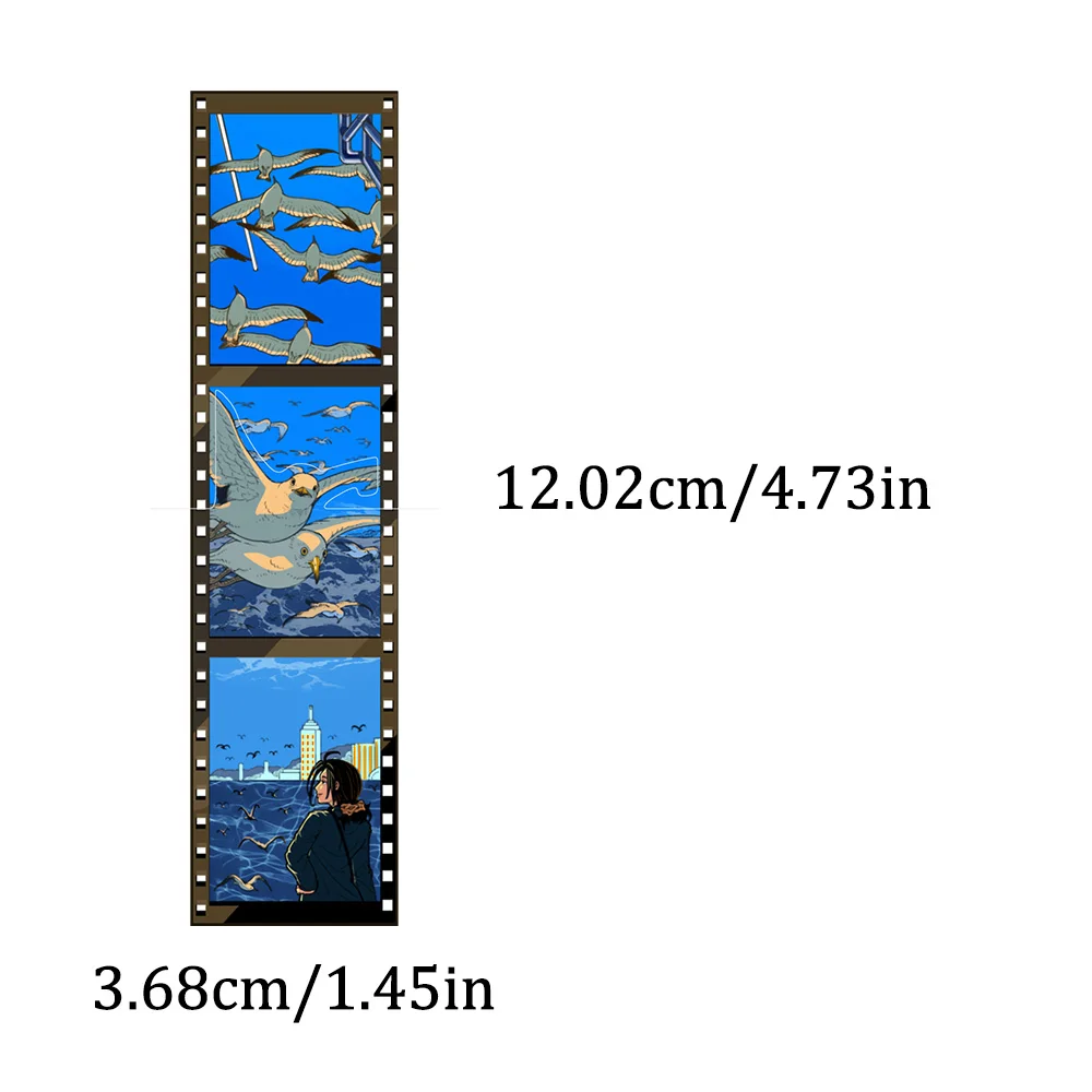 4 قطع من قصص الأفلام الكرتونية الصور الظلية المرجعية المغناطيسية الإبداعية قراءة كتاب بمناسبة الثلاجة الديكور القرطاسية