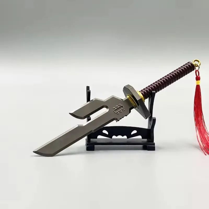 21cm Jujutsu Kaisen Weapon Fushiguro Toji Inverted Spear of Heaven Action Figures Metal Model Keychain Peripherals Doll Gift Toy