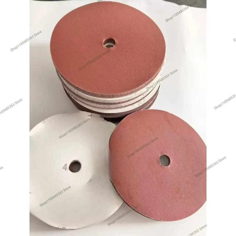 Medium hole 7 inch 180MM sandpaper bead polishing wooden bead polishing sandpaper sheet
