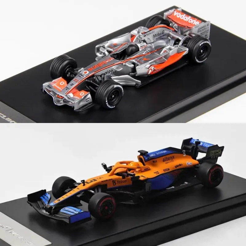 在庫あり：1-64-mp4-23-mcl35-f1-フォーミュラワン-レーシングモデル-合金製車両モデル、子供の祝日への誕生日プレゼント、男の子向けおもちゃ