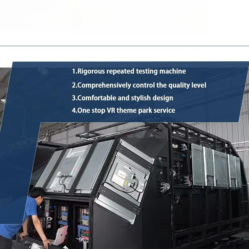 Virtual Reality Amusement Park 2027 New VR Game Machine Simulator Supplier 3D 5D 7D 9D 12D VR Arcade Gaming Center VR Theme Park view 5