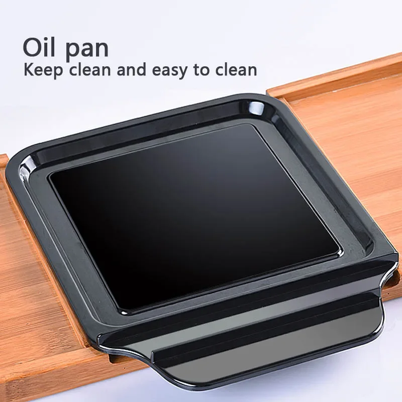 Grelha elétrica sem fumaça para casa, antiaderente, assadeira coreana multifuncional, máquina de churrasco, 220v, 2100w