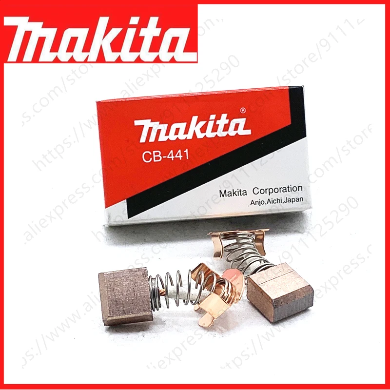 

Carbon brush set FOR MAKITA DHR202 DHR241 DHS630 DJR141 DJR181 DJR186 DKP140 DKP180 DLS713 DSS610 DTW450 LS800D 5621RD BHR202