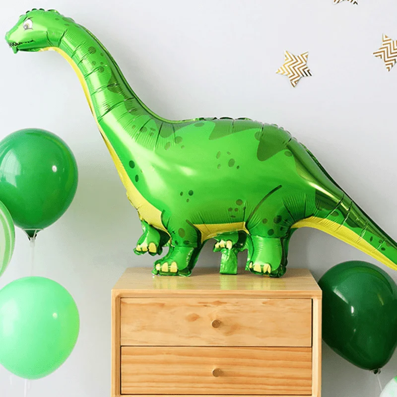 Dinosaur Balloon For Jurassic World Theme Aluminum Film Balloons Wedding Baby Shower Boys Birthday Party Decoration Kids Toys