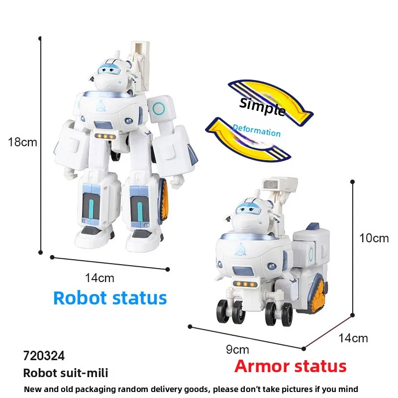 Auldey Super Wings Jett Juego de juguetes de robot combinador transformable, kit de modelo de figura de acción para niños de 3 a 6 años, regalo de cumpleaños