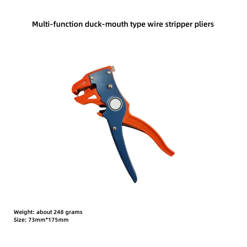 

Multi Function Duck Bill Wire Stripper Electronic Automatic Line Peeler Pliers Eagle beak Wiring Cutters