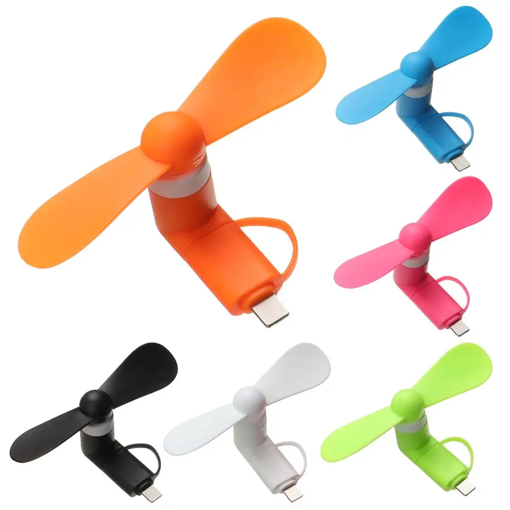 

For Samsung For Android 2in1 Mini Mobile Phone Cooler Portable Phone Fan