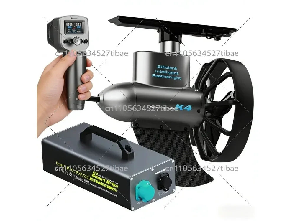 Smart Drive K4 Electric SUP & Kayak Motor Brushless Underwater Thruster with Wireless Remote Control for Fishing view 3