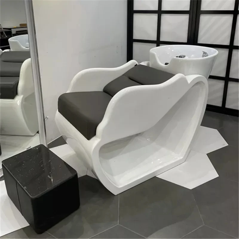 Japanese Head Spa Bed Hair Wash Comfort Fashion Hair Washing Station Chair Therapy Silla Peluqueria Salon Furniture MQ50XF