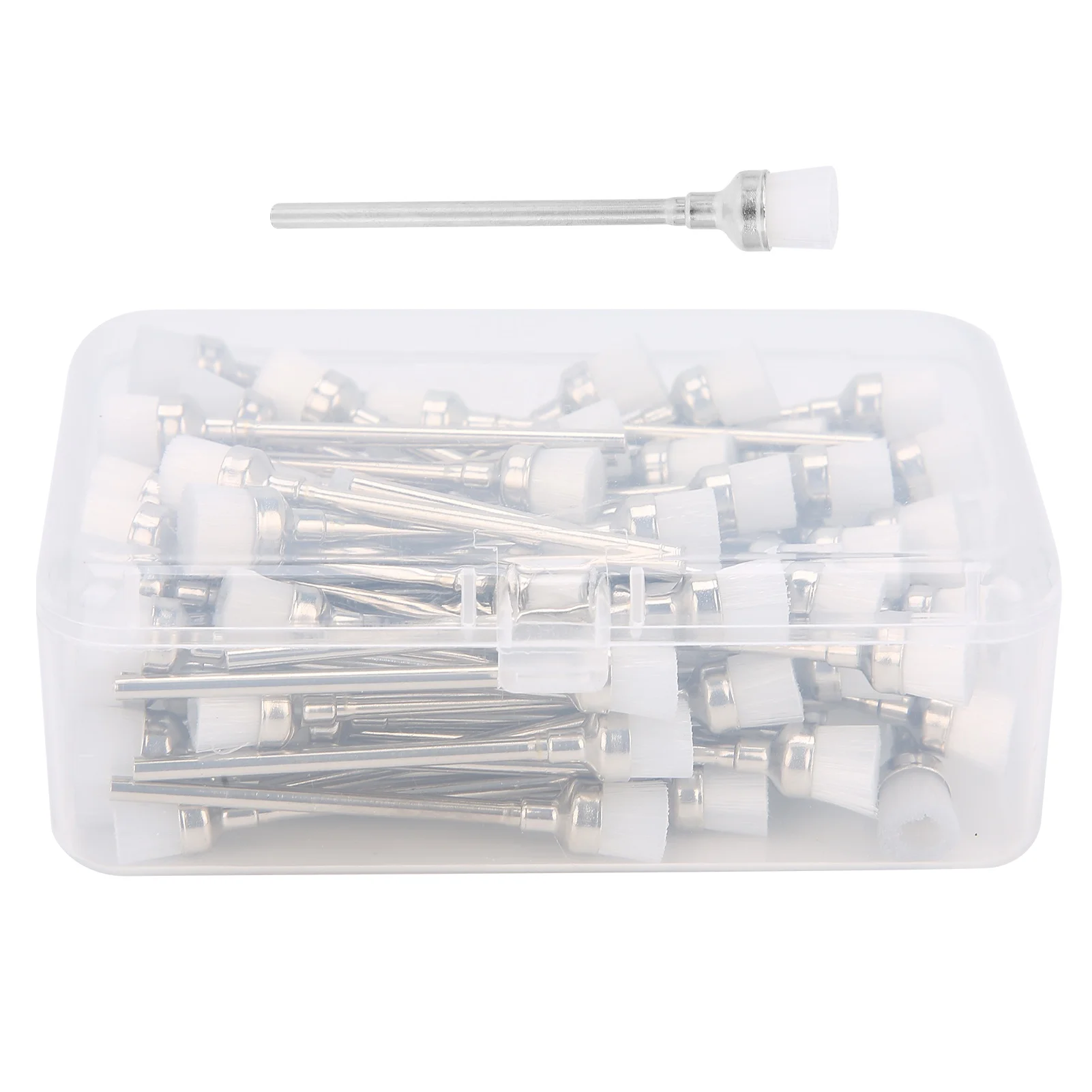 100pcs Nail Drill Bit Cleaning Brush Nail Dust Brush Cleaner Manicure Tool