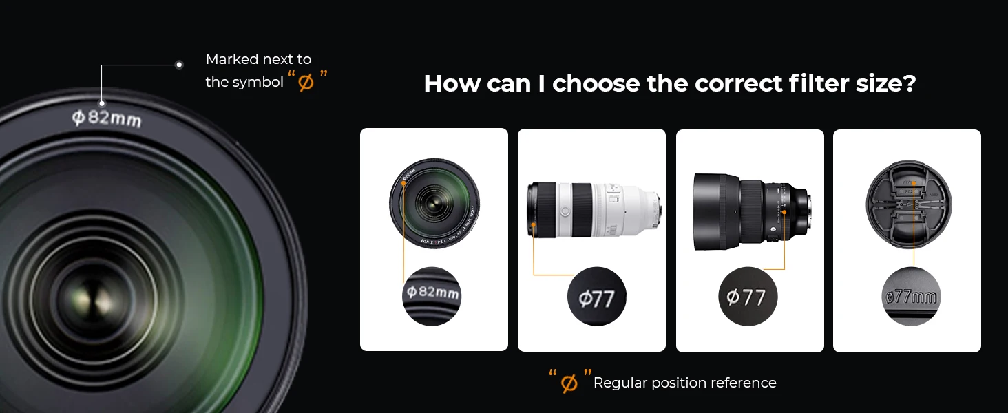 K&F Concept 67 mm ND CPL 2in1 Multifunktionsfilter ND4 auf ND64 Variabler ND-Filter 58 mm 82 mm 49 mm 52 mm 55 mm 77 mm 62 mm 72 mm – Detail 1