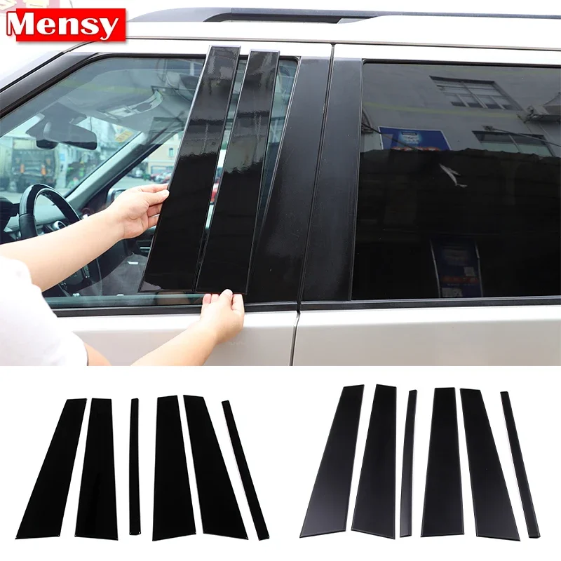 

For Land Rover Discovery 3 LR3 Discovery 4 LR4 2010-2016 Exterior ABS Window Middle Center Pillar Decorative Trim Car Styling