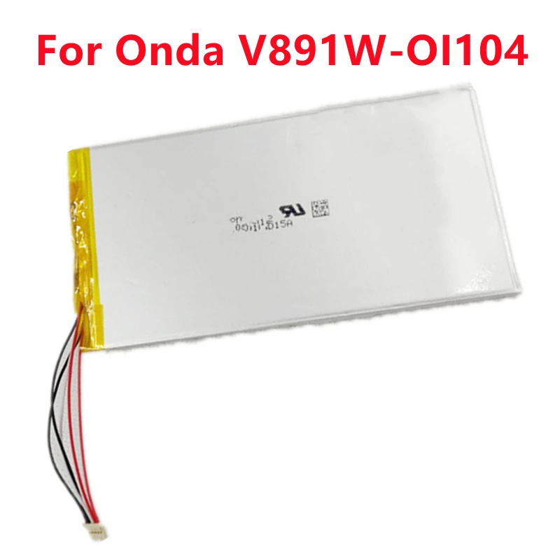 New 3575185 Replace 5 Lines Of Battery For Onda V891W V891W-OI104 Single System For Onda V891 Dual System Tablet PC