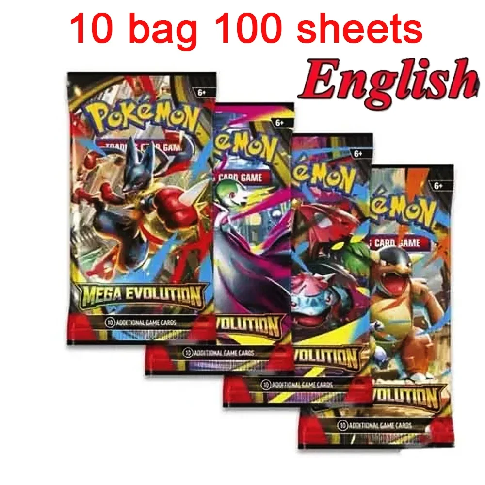 5~10Bags Pokemon Cards Prismatic Evolution Crimson Violet 151 Burst Spark PALDEAN FATES English Booster Battle Trade Card