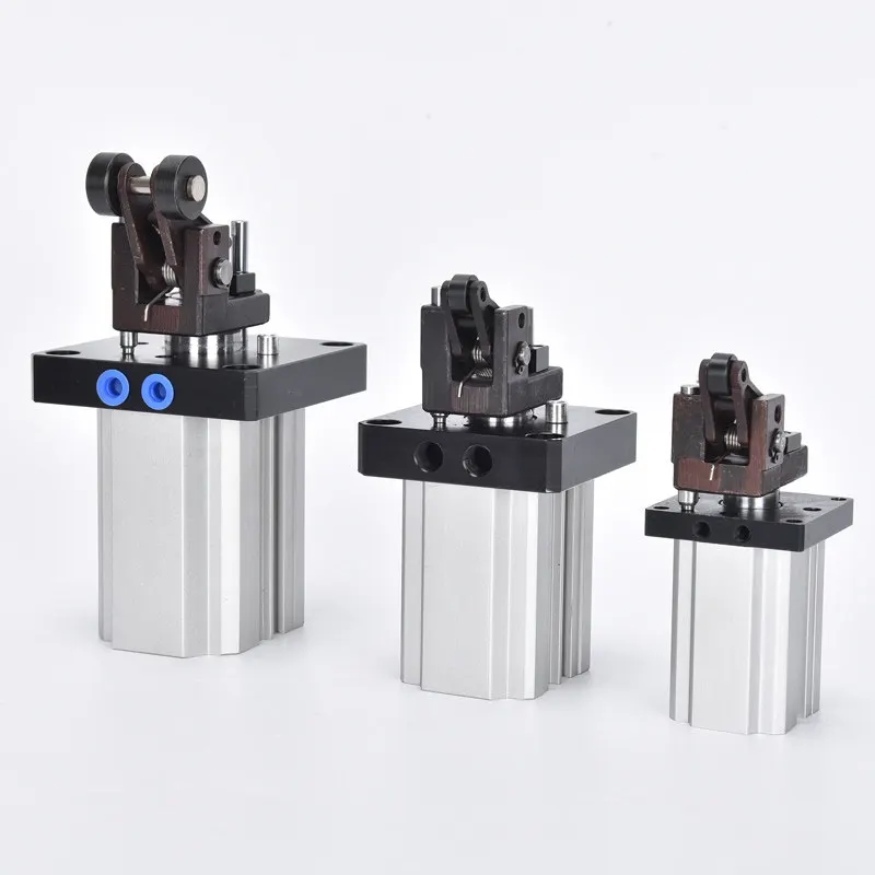TWH TWM TTH Pneumatic Stop Cylinder 50x30 SKF Self-Locking Stopper Cylinder 20 32 40 63 80mm Bore for Assembly Line