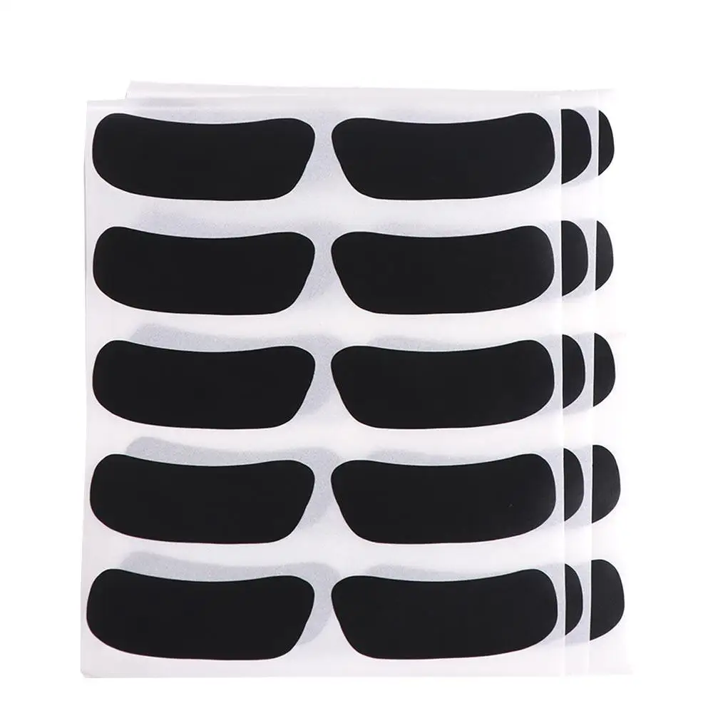 Adults Face Eye Strips Sports Football Strips Adhesive Baseball Eye Stickers PVC Under Eye Eyeblack Sticker Fans Decals