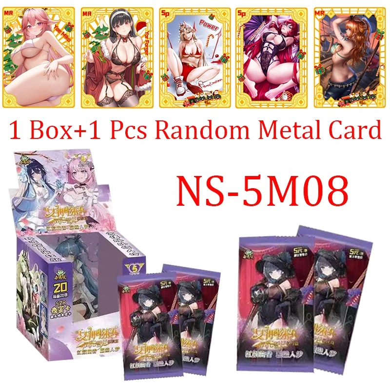 

Newest Goddess Story Rare SSP SP Collection Cards NS-5M08 With Metal Card Swimsuit Bikini Doujin Toys And Hobbies Gifts For Kids