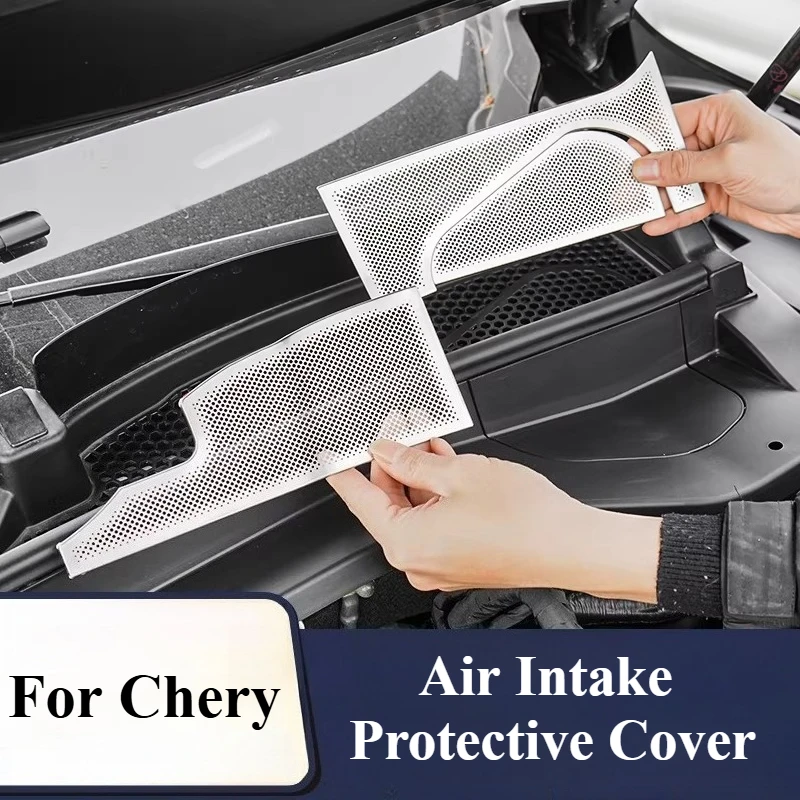 For Chery Tiggo 9/Fulwin T9 Modified Front Cover Air Inlet Protective Cover Out of Trend Dustproof and Anti-blocking Decoration
