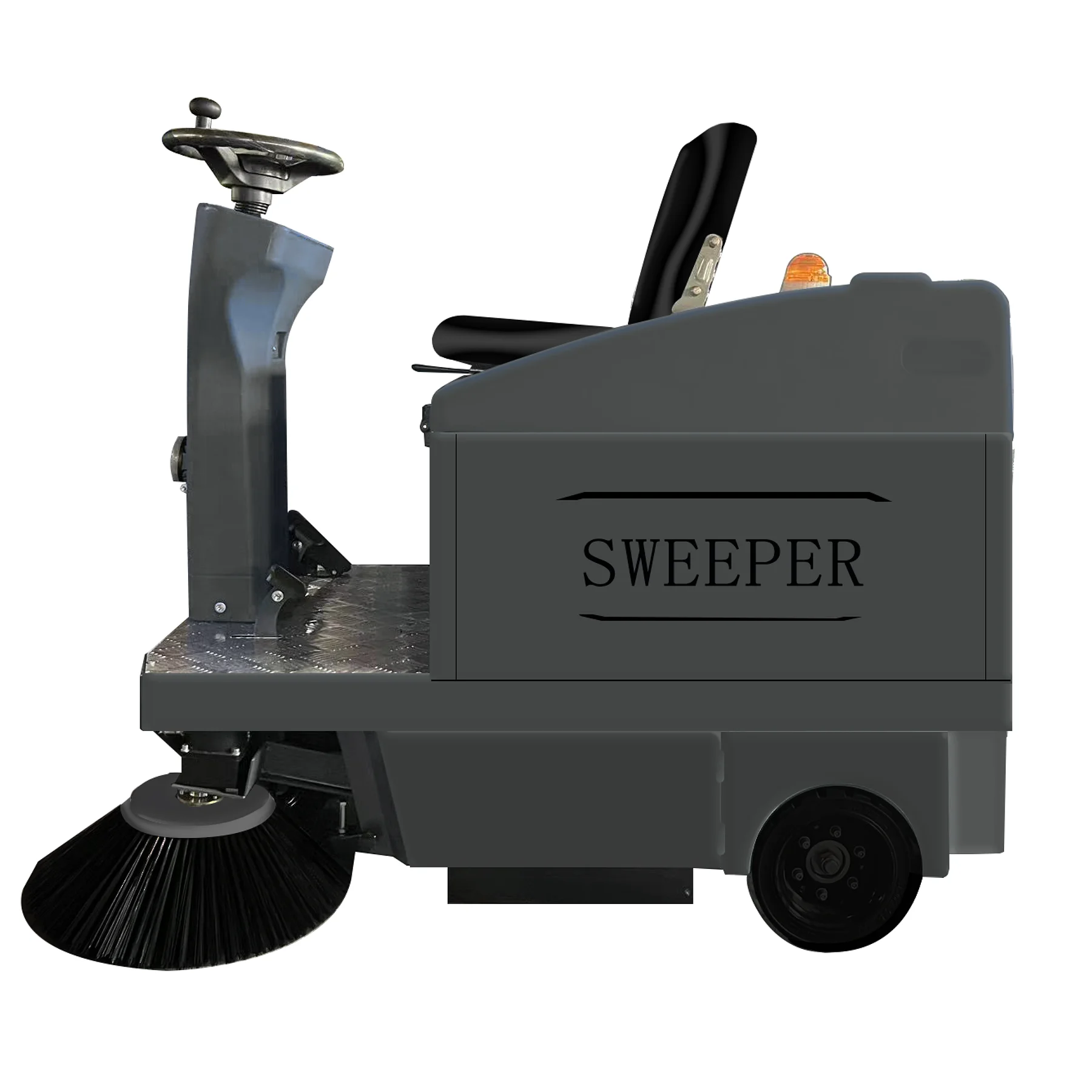 

Professional Commercial Ride-On Floor Sweeper for Industrial Use for Construction and Burnishing