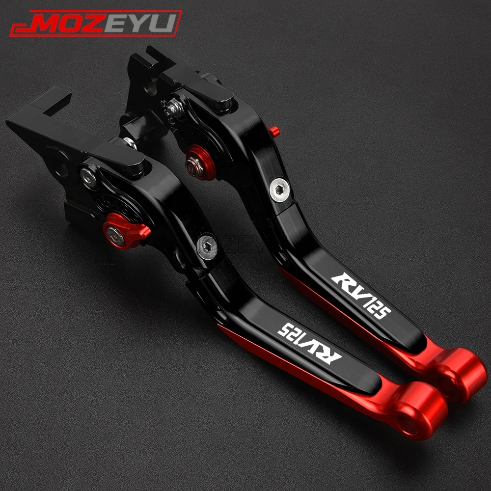 For SUZUKI RV125 RV 125 2003-2013 2014 2015 2016 2004 2005 Motorcycle Accessories Adjustable Brake Clutch Levers Handlebar Grips