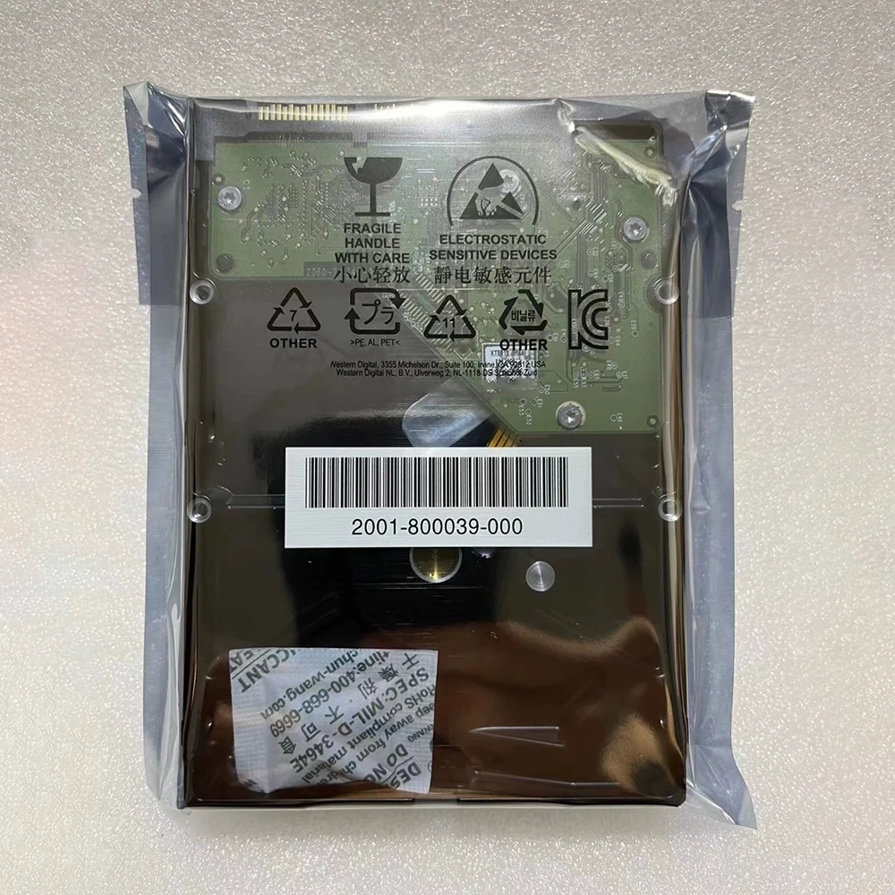 For WD10EZEX 1T WD20EZRZ 2T WD30EZRZ 3T WD40EZRZ 4T WD60EZRZ 6T Mechanical HDD 3.5