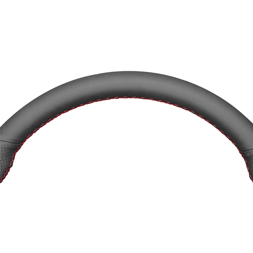 Black Faux Leather Car Steering Wheel Cover for Subaru Forester 2004-2007 Outback Legacy Impreza WRX 2003-2007