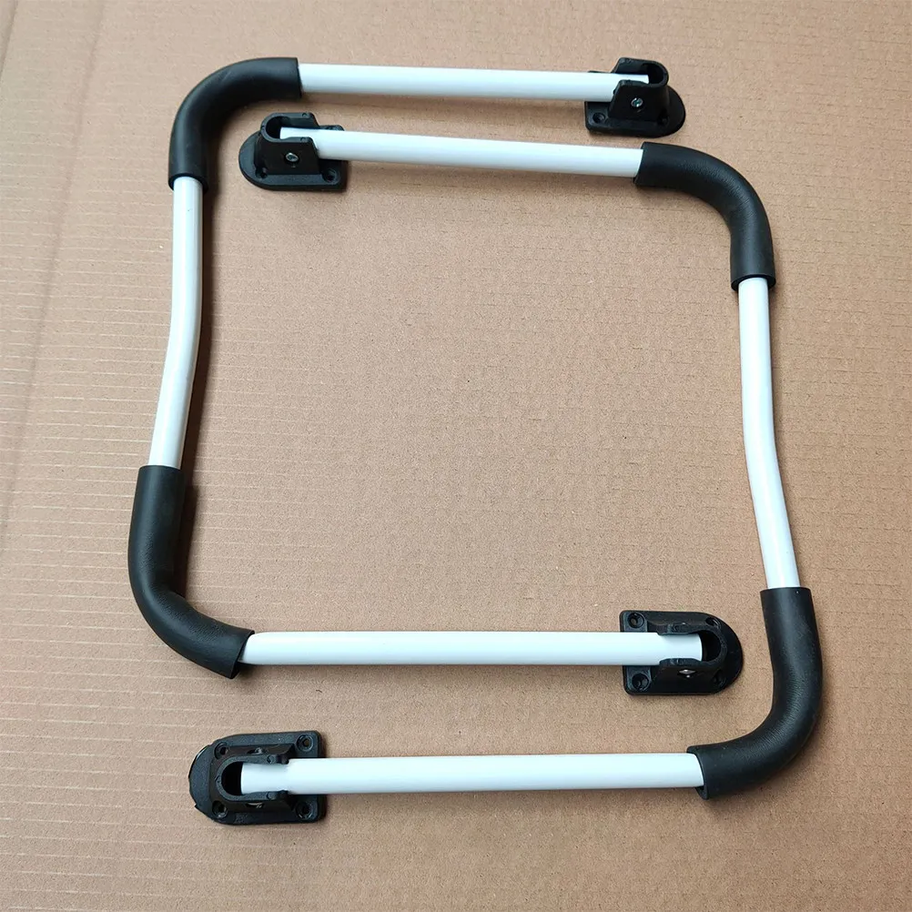2Pcs Folding Table Legs Hard Iron Foldable Bed Desk Table Legs Stable Nonslip Replacement Furniture Feet Replacement Leg