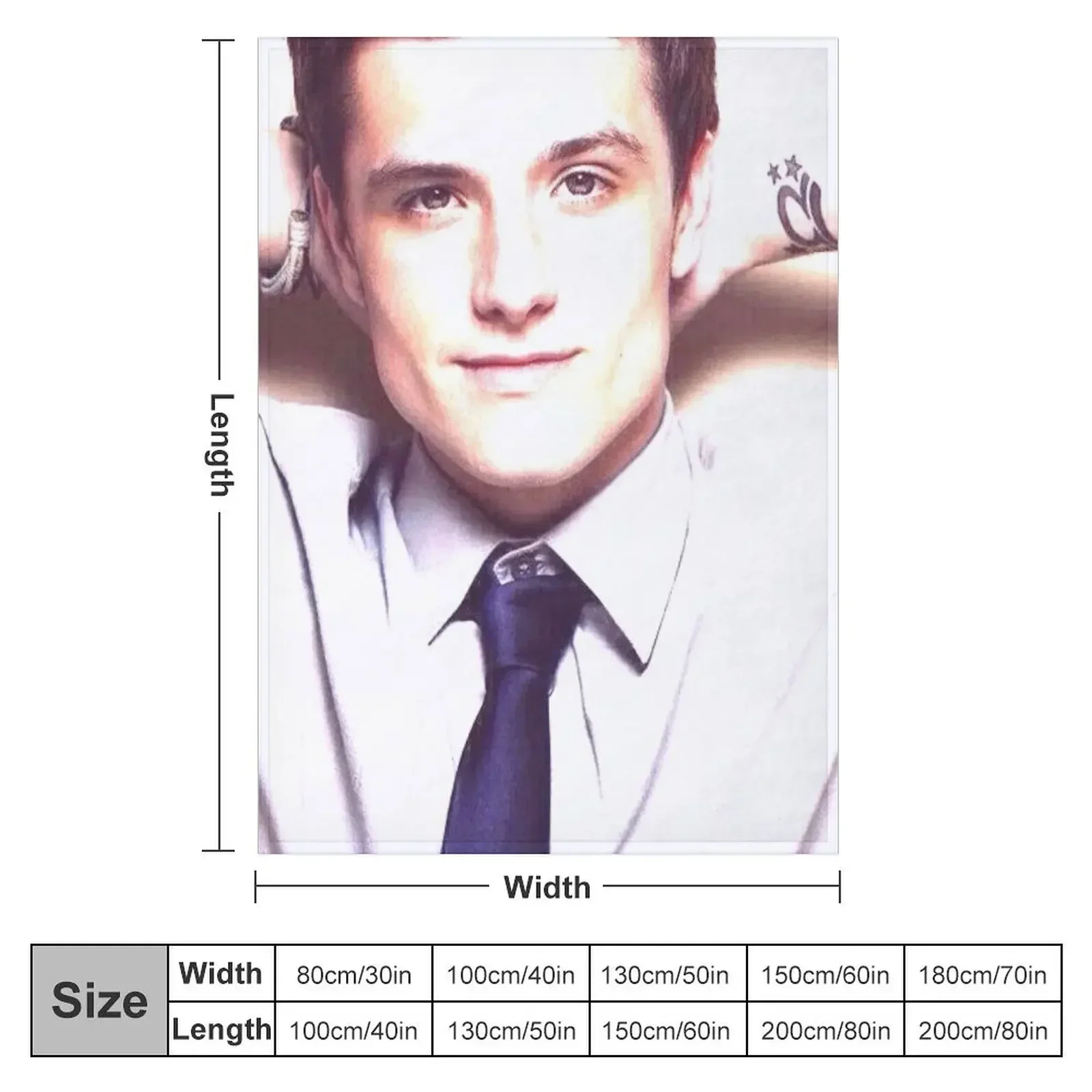 Josh Hutcherson Whistle Meme Throw Blanket Soft Blankets For Sofas Blankets