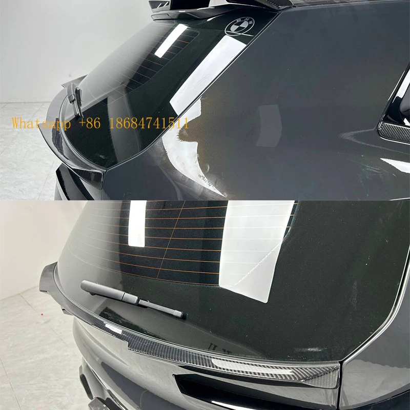 LD Style Pre-preg Dry Carbon Full Aero Kit Fit XM G09 Includes Front Lip Rear Diffuser Lip Spoiler Hood Bumper Canards
