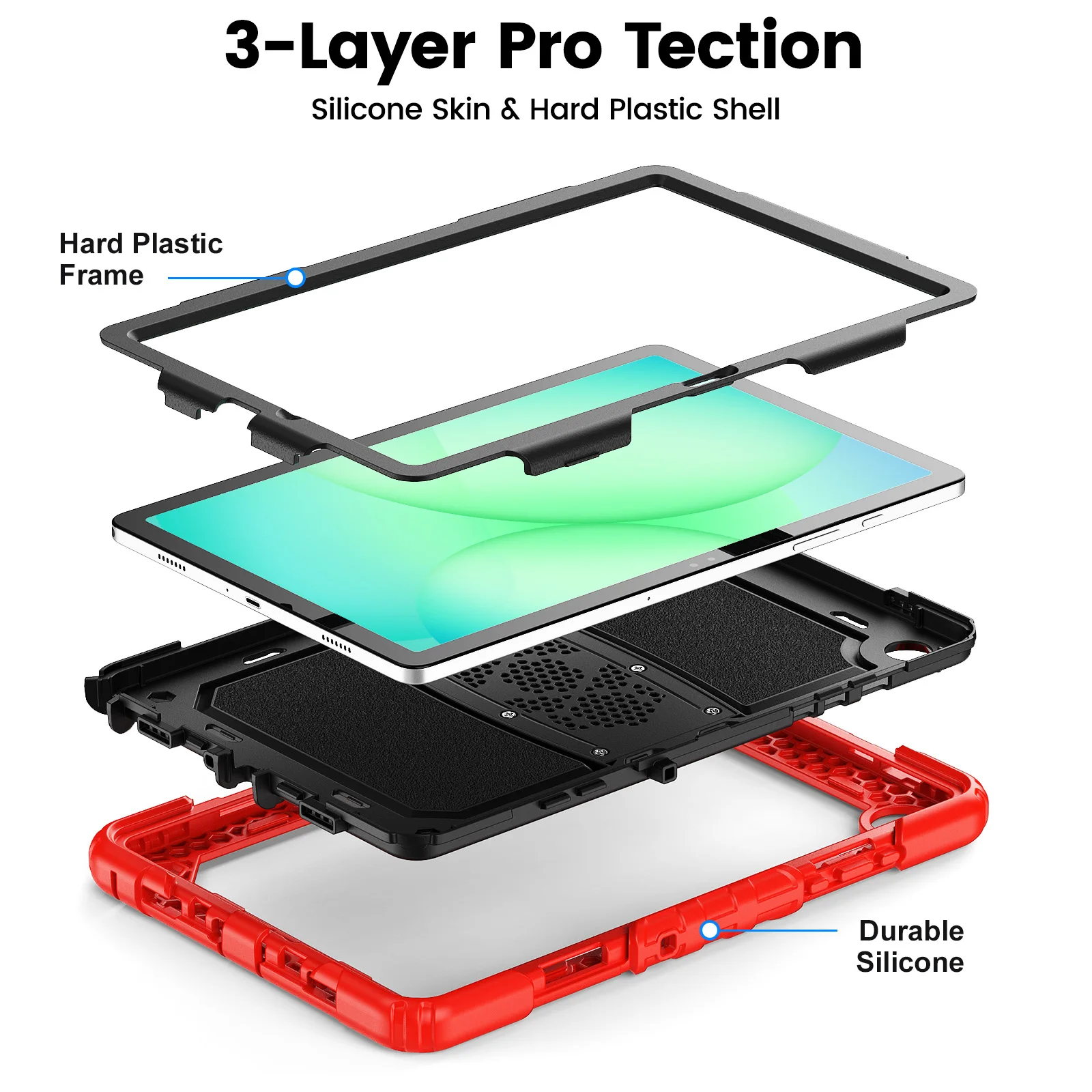 stand case Kids Students Case for Samsung Galaxy Tab A11 A9 8.7