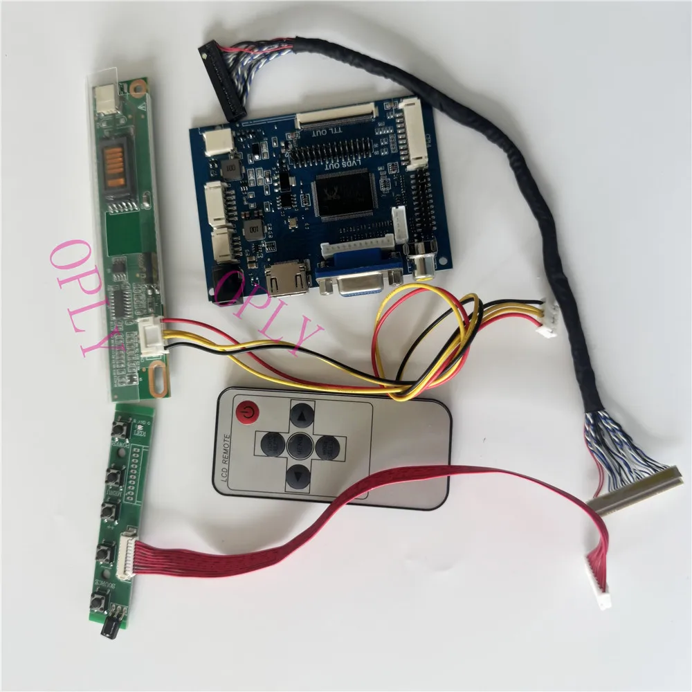 

Controller board Kit AV VGA HDMI-compatible for B170PW06 B170PW03 30pin 1 CCFL 1440×900 17" LCD panel